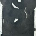 Confinement, compressed charcoal, white spirit, 42x29.5cm, 2026