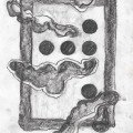 Lockdown Drawing no.1 graphite 28 x21.5 cm 2020