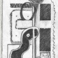 Lockdown Drawing no.10 graphite 28 x 21.5cm 2020