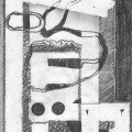 Lockdown Drawing no.9 graphite 28 x 21.5cm 2020