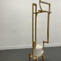 There's a Hole in my Bucket, cast plaster, wood, reclaimed wooden furniture elements(4), 20264