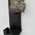 Passing Cloud, wood, graphite, found object, 1999